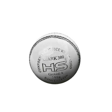 HS Spark 300 Cricket Ball (White)