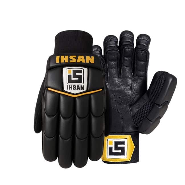 Ihsan Black Gold Batting Gloves