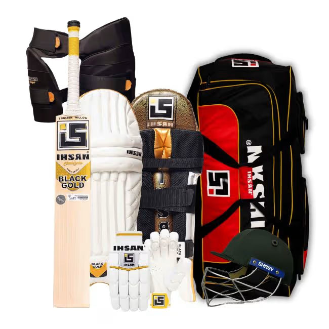 Ihsan Black Gold Cricket Kit