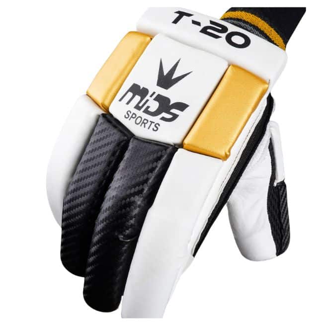 MIDS White Gold Batting Gloves