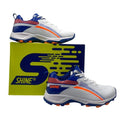 SHINE NEW EDITION CRICKET SHOES (ORANGE & BLUE)