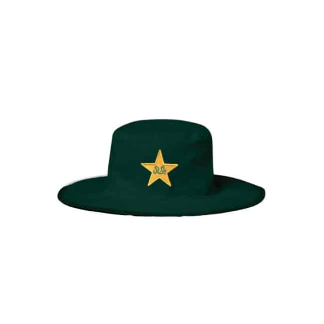 Test hat green