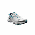 WIZAL Strike Cricket Shoes (White & Blue)